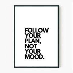 Follow Your Plan