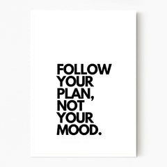 Follow Your Plan