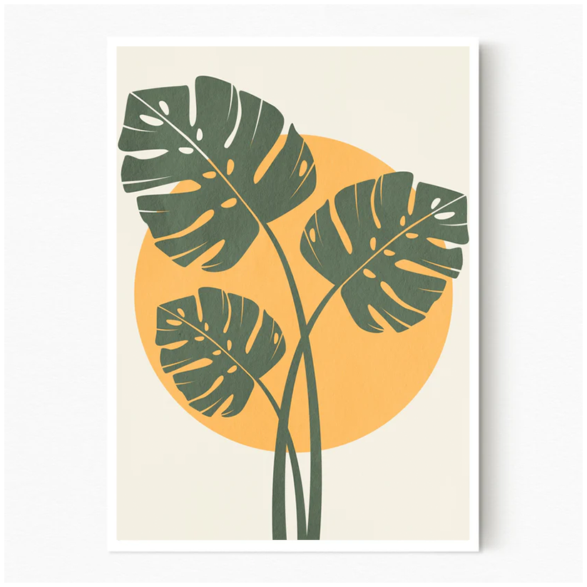 Tropical Monstera