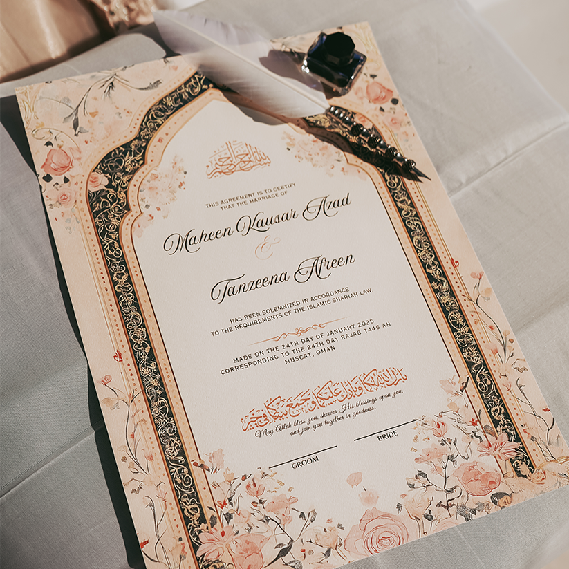 Nikah Nama Collection