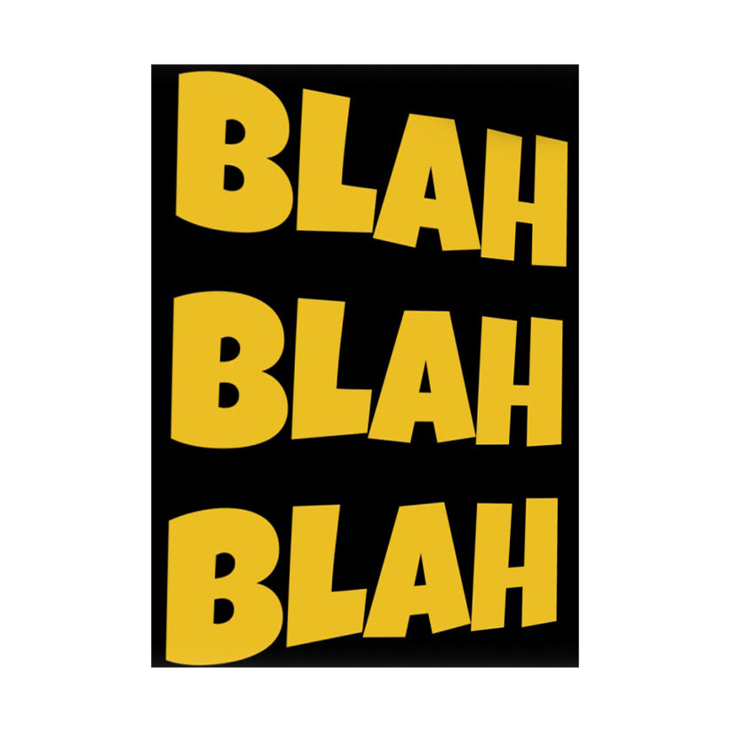 Blah Blah