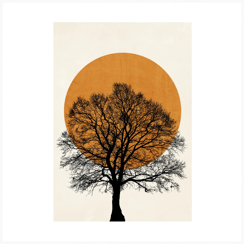 Golden Solitude Tree
