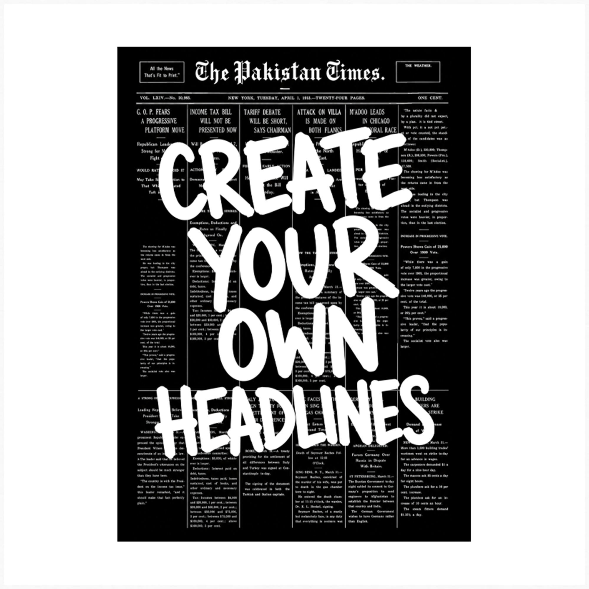 Create Your Own Headlines