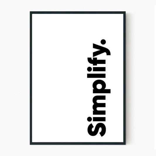 Simplify