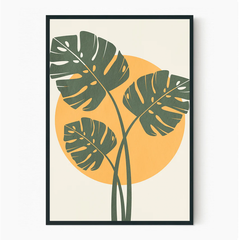Tropical Monstera