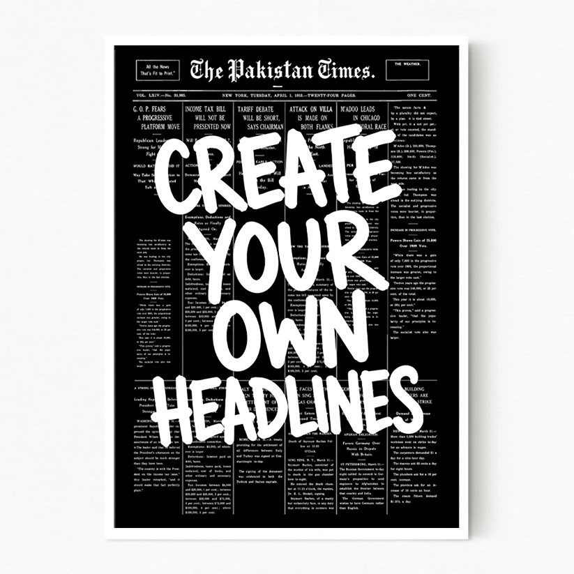 Create Your Own Headlines