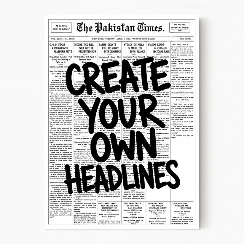 Create Your Own Headlines