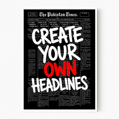 Create Your Own Headlines
