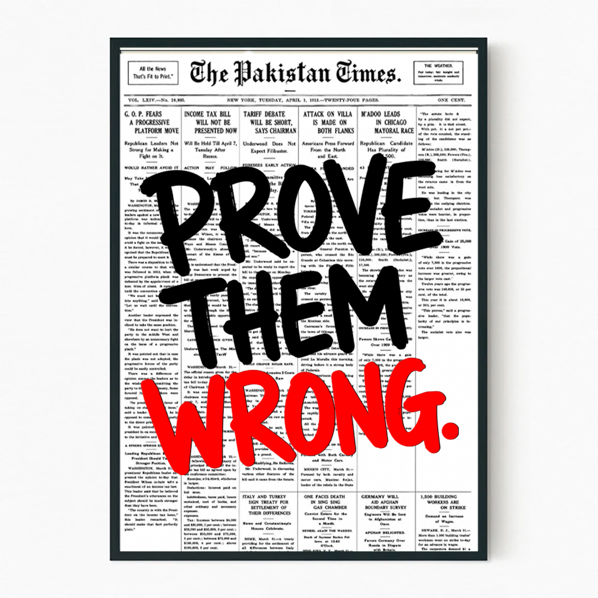 Prove Them Wrong