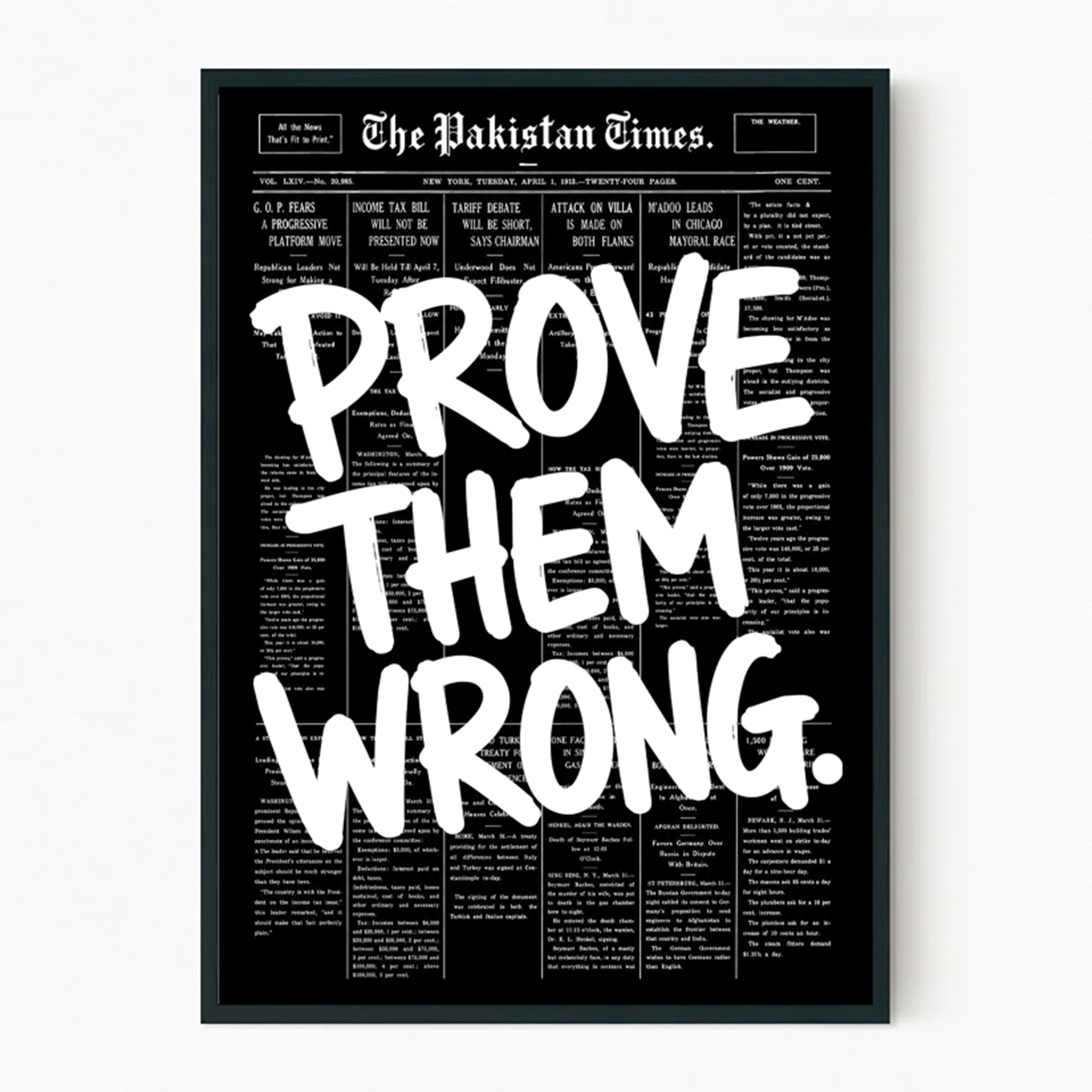 Prove Them Wrong