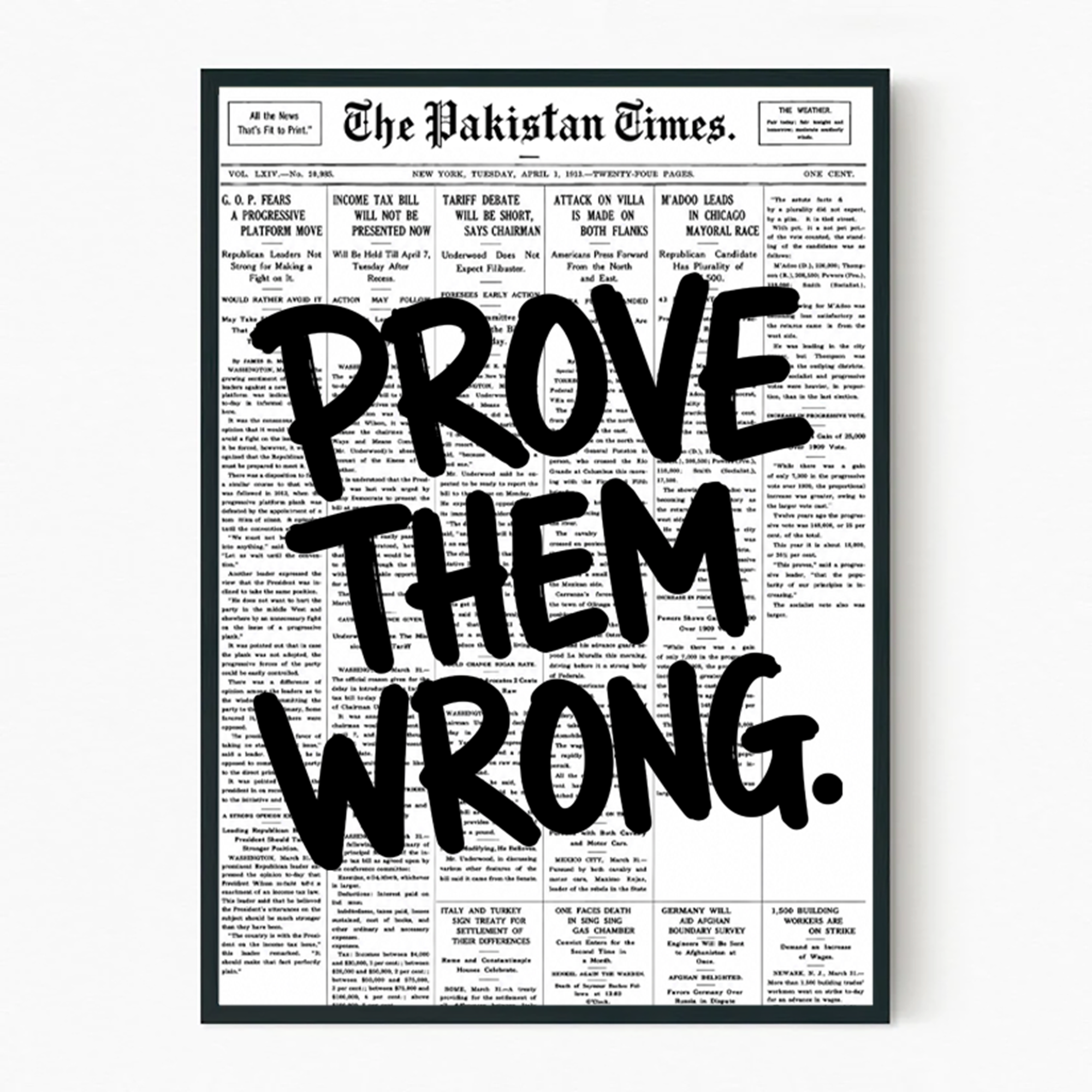 Prove Them Wrong