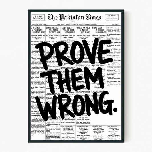 Prove Them Wrong