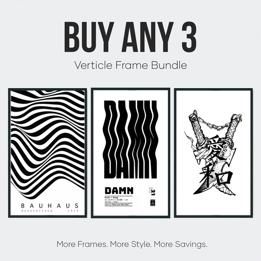 Buy Any 3 Vertical Frame