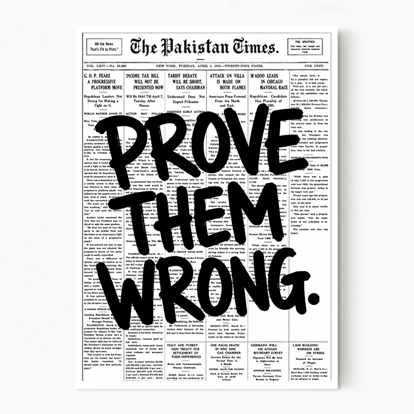 Prove Them Wrong